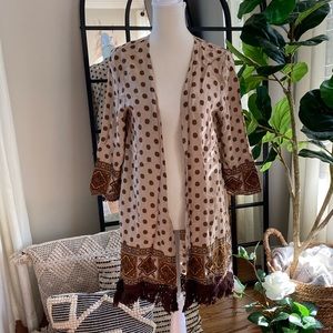 Charming Charlie duster size XS